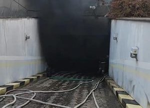 인천 부평 주상복합 화재…60대 남성 연기 흡입·150여 명 대피