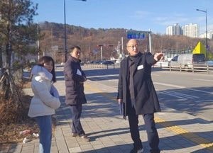 김동영 경기도의원, 남양주시 스마트 버스정류장 설치 예정지 현장 점검