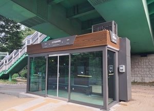 안성시, 버스정류장 스마트 쉘터 ‘24시간 한파쉼터’로 운영
