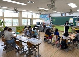 한국남동발전 영흥발전본부, 도서지역 교육격차 해소…영흥초 학습·동아리 지원