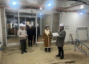 정경자 경기도의원, 남양주 평내체육문화센터 공사현장 방문 점검