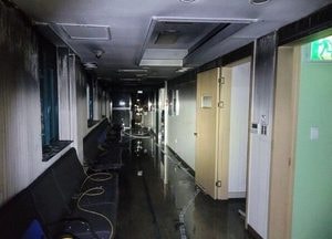 안양 만안구 종합병원서 새벽 화재…환자 등 320명 자력 대피