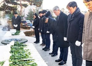 인천 계양구, 새해 첫날 3·1만세운동 기념탑 참배…선열 뜻 기려