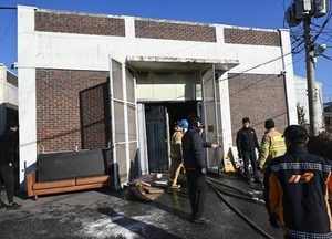 광주 문형동 유기동물보호소서 화재…23분 만에 진화