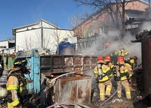 시흥 거모동 자원순환센터 화재, 47분 만에 진화