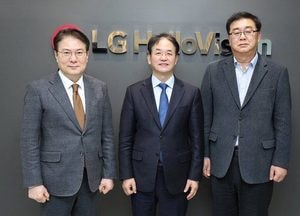 이동환 고양특례시장, 삼송MBN스튜디오 입주 LG헬로비전 방문