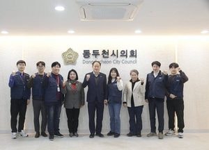 동두천시공무원노동조합, 박형덕 시장·김승호 시의장과 신년인사회 개최