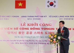 이상일 용인특례시장, 베트남 다낭시 공식 방문...공공 디지털도서관 준공식 참석