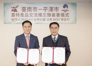 평택시, 대만 타이난시·타이중시 공식 방문...농산물 수출, 반도체·제조 분야 협력 확대