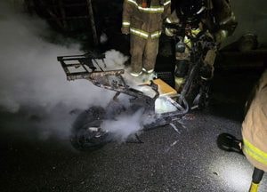 안양 석수동서 전기스쿠터 화재…인명피해 없어