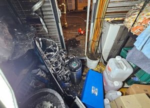 부천 중동 음식점 연통서 화재…60명 자력 대피