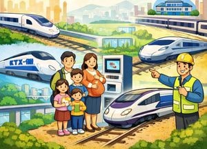 고속철도 이용객 1억1900만명…간선철도 10명 중 7명 선택 '69%'
