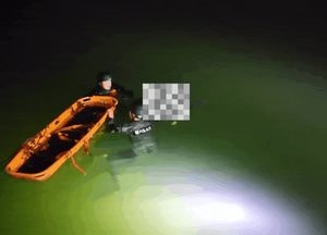 [영상] 군포 반월호수서 익수 사고…60대 여성 사망