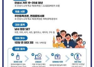 안성시, 면접정장 무료 대여 서비스 ‘청년맞춤 취업옷장’ 운영