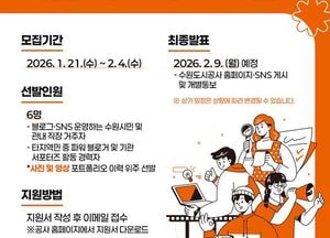 수원도시공사, SNS 기반 시민 소통 강화 나서…시민 서포터즈 공모