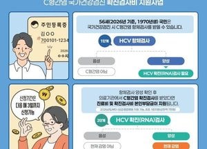 인천 연수구, C형간염 확진검사비 전 의료기관 확대 지원…56세 대상 최초 1회 최대 7만원
