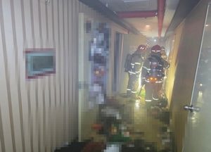 광주 경안동 고시원 화재…전기히터 사용 중 1명 부상