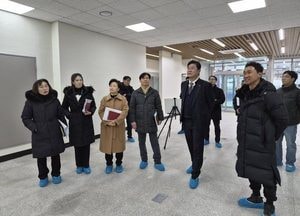 이영훈 미추홀구청장, 용현3동 행정복지센터 신축 현장 점검…3월 개청 목표 주민 편의 강화