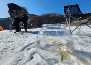 즐거운 빙어낚시