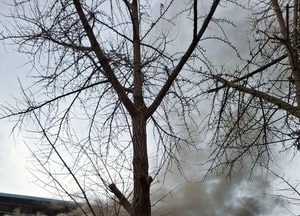 수원 매탄동 창고 화재…10명 자력 대피