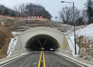 경기도, 국지도 39호선 장흥~광적 부곡터널 6일 부분 개통…부곡터널 포함 1km 구간 우선 개통