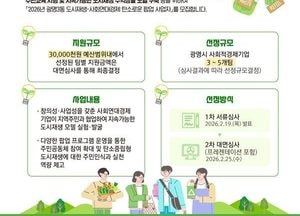 광명시, 지역공동체 자산화 기반 도시재생 추진…광명3동 탄소중립 팝업사업 본격 운영