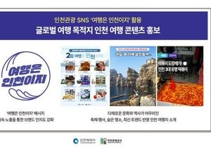 인천관광공사, 숏폼 529건 제작…연간 1억뷰 돌파