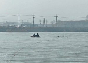 김포 대곶면 저수지 빙판 사고…수색 중