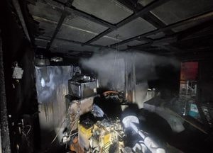 부천 원미구 빌라서 새벽 화재…30대 남성 숨져