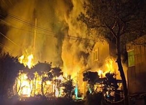 양평 양서면 주택 창고서 새벽 불, 산으로 확산…3시간38분 만에 완진