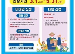 인천 계양구, 3월1일부터 기본형 공익직불금 신청…소농 130만원·면적 최대 187만원