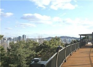 '공중을 걷는 310m'…인천 수봉공원 스카이워크 3월 중순 개방