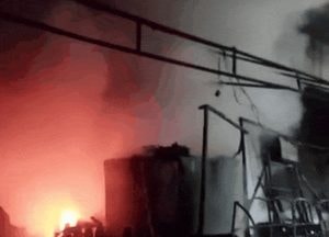 [영상] 안산 단원구 상가 화재…1명 1도 화상