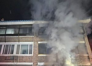 부천 원종동 다세대주택 지하 세대서 불…인명피해 없어