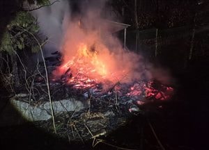 의정부 낙양동 농막서 폐목재 소각 중 화재…30분 만에 꺼져