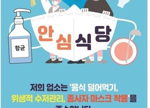 인천 부평구, 위생 강화 ‘안심식당’ 연중 모집…외식 안전관리 강화