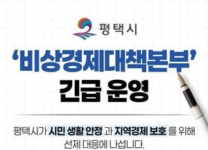 평택시, 비상경제대책본부 가동…유가·물가·에너지 수급 점검