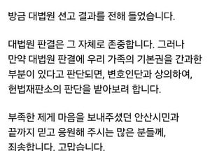 의원직 상실 양문석, 헌법재판소 판단 받을 듯