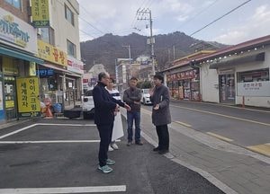 김동영 경기도의원, 남양주시 오남지역 보행구간 현장 점검