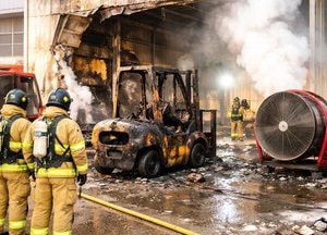김포 월곶면 금속주조 공장서 LPG 폭발사고…40대 남성 얼굴 2도 화상