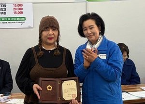 정윤경 경기도부의장, 2026년 당동로시장상인회 정기총회 참석