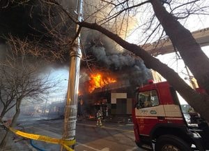 여주 현암동 근린생활시설 화재…31명 대피·6명 연기흡입
