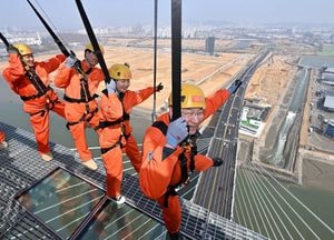 청라하늘대교 전망대 4월 개장 임박…세계 최고 높이 관광명소 기대