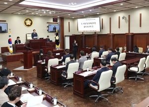 광명시의회, 제9대 마지막 임시회 개회…추경·민생안건 집중 심사
