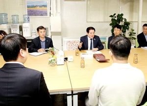 최대호 안양시장, 중동 정세 대응 수출기업 현장 점검...물류비 상승 등 애로 청취