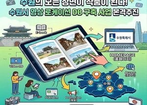 수원특례시, 영상 로케이션 데이터베이스 구축 사업 본격 추진