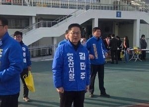 김민주, 곽상욱 단일화 제안 반발…“허위사실·경선 방해 중단하라”