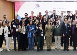 경기도의회, 세계기자대회 외신기자단 맞아 교류 확대...“AI 시대에도 저널리즘 본질은 신뢰”