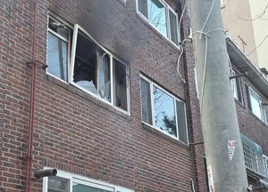 안양 동안구 빌라서 화재…15분 만에 진화