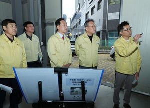 정장선 평택시장, 여름철 자연재난 대비 주요 방재시설 현장 점검
